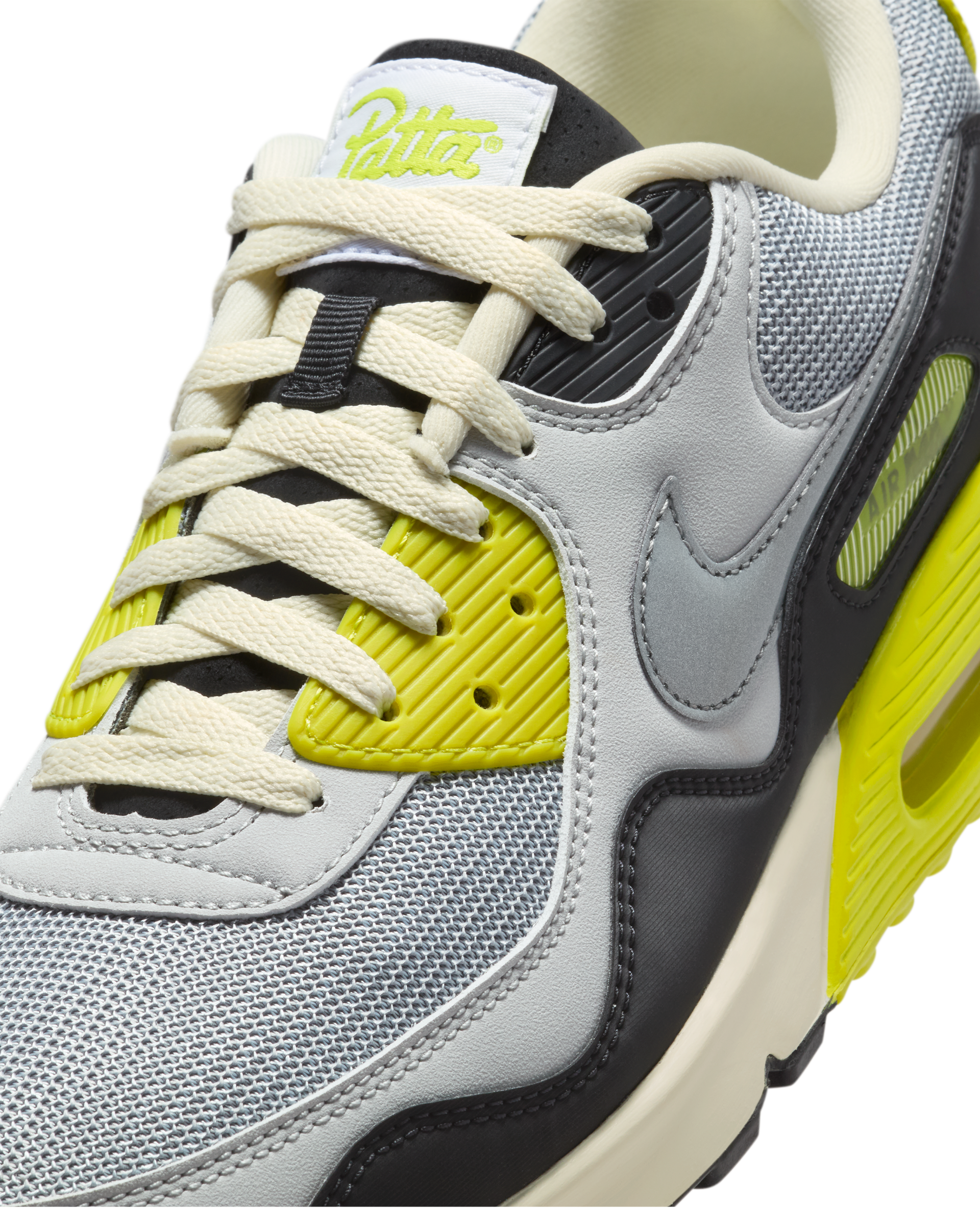 Patta x Nike Air Max 90 SP (Particle Grey/Neutral Grey-Cyber-Black)