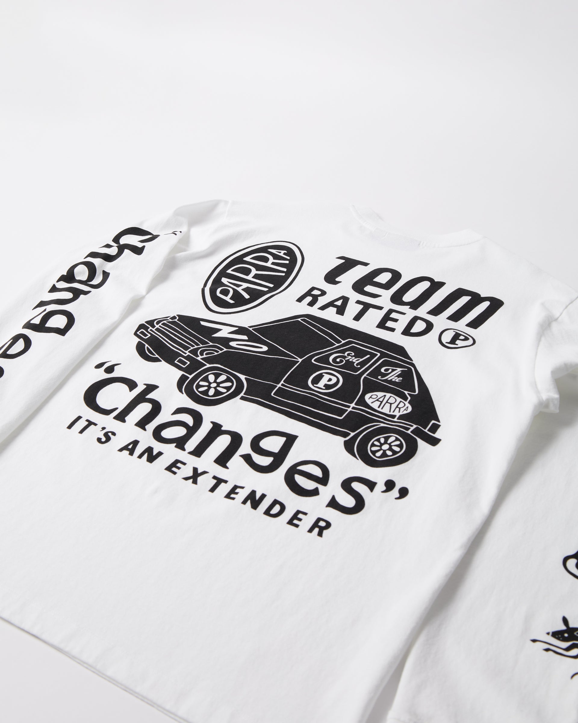 byParra Team Changes Long Sleeve T-Shirt (White)