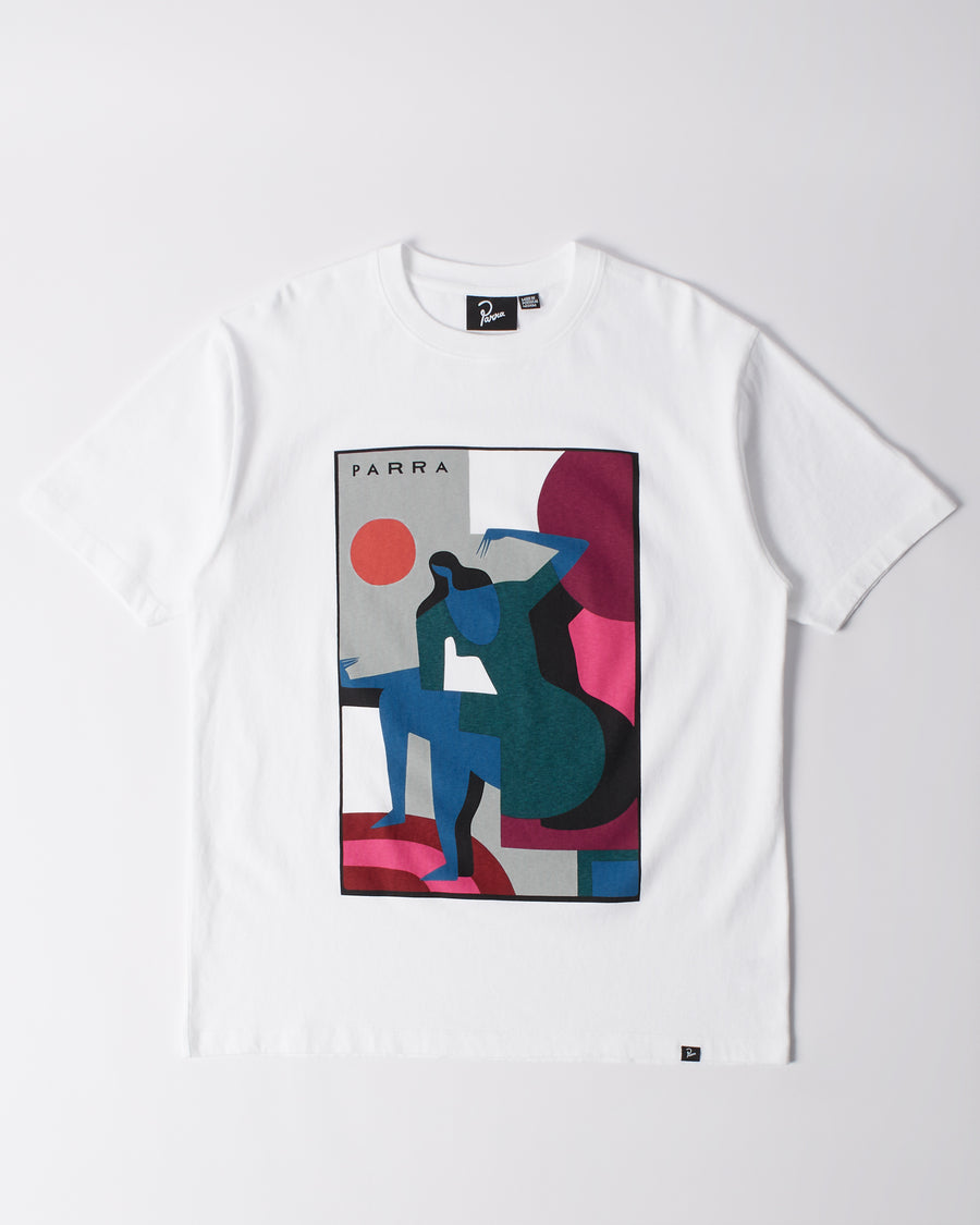 byParra Ball To The Face T-Shirt (White)