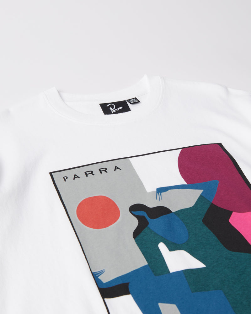 byParra Ball To The Face T-Shirt (White)