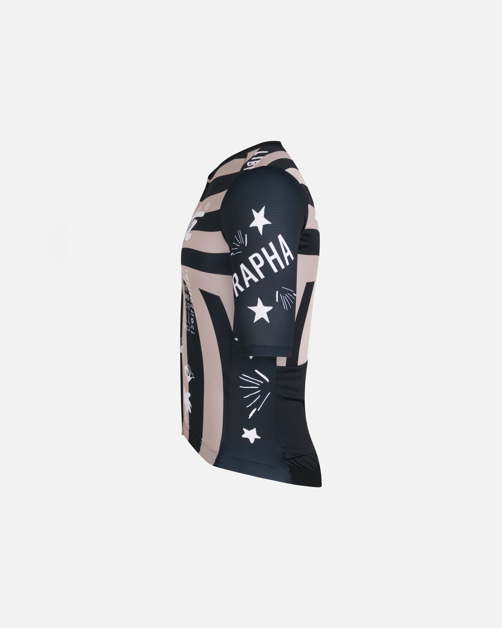 Patta x Rapha Men's Pro Team Training Jersey (Black/Stone)