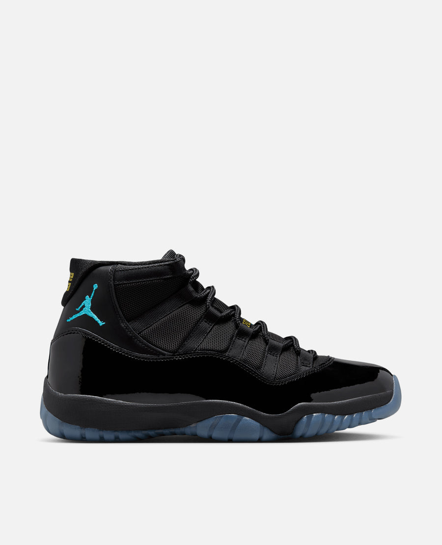 Nike Air Jordan 11 Retro "Gamma" ( Black/Gamma Blue-Black-Varsity Maize)