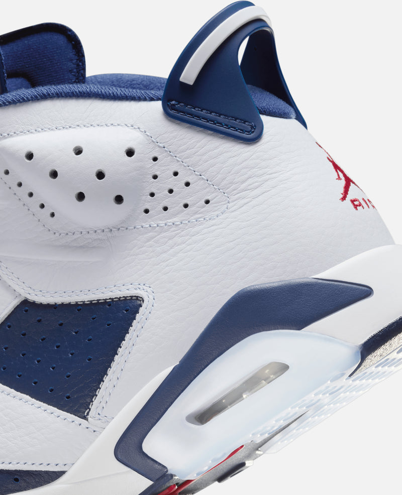 Air Jordan 6 Retro (White/Varsity Red-Midnight Navy)