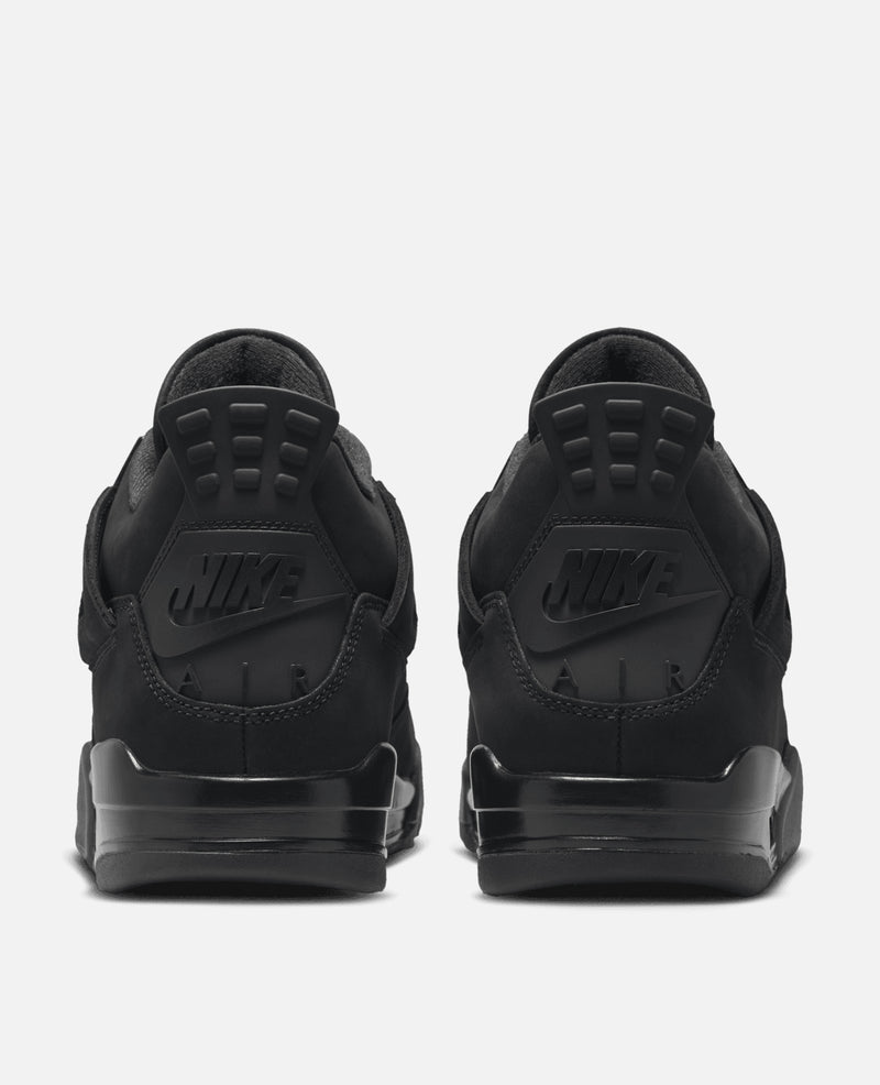 Nike Air Jordan 4 Retro (Black/Black-LT Graphite)