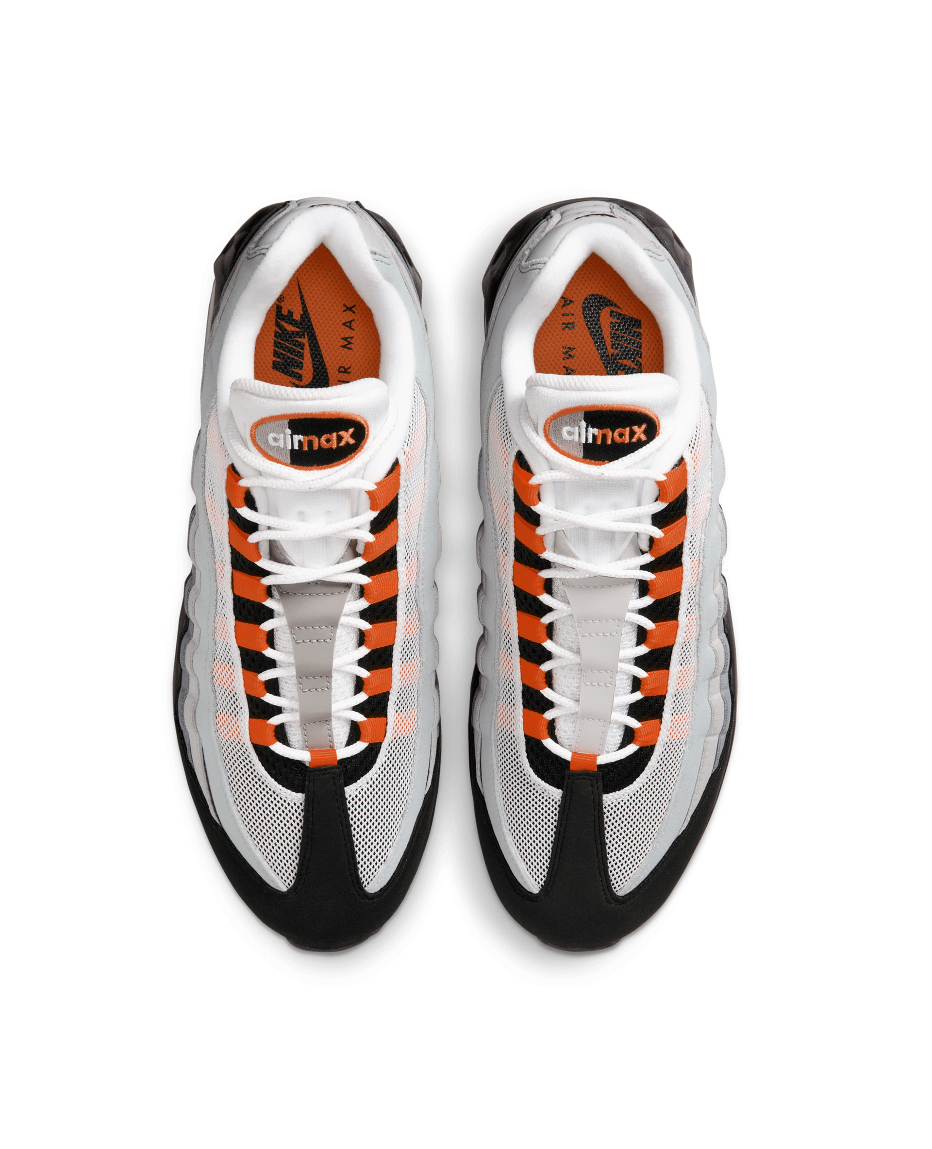 Nike Air Max 95 OG (Black/Bright Mandarin-Cool Grey-White)