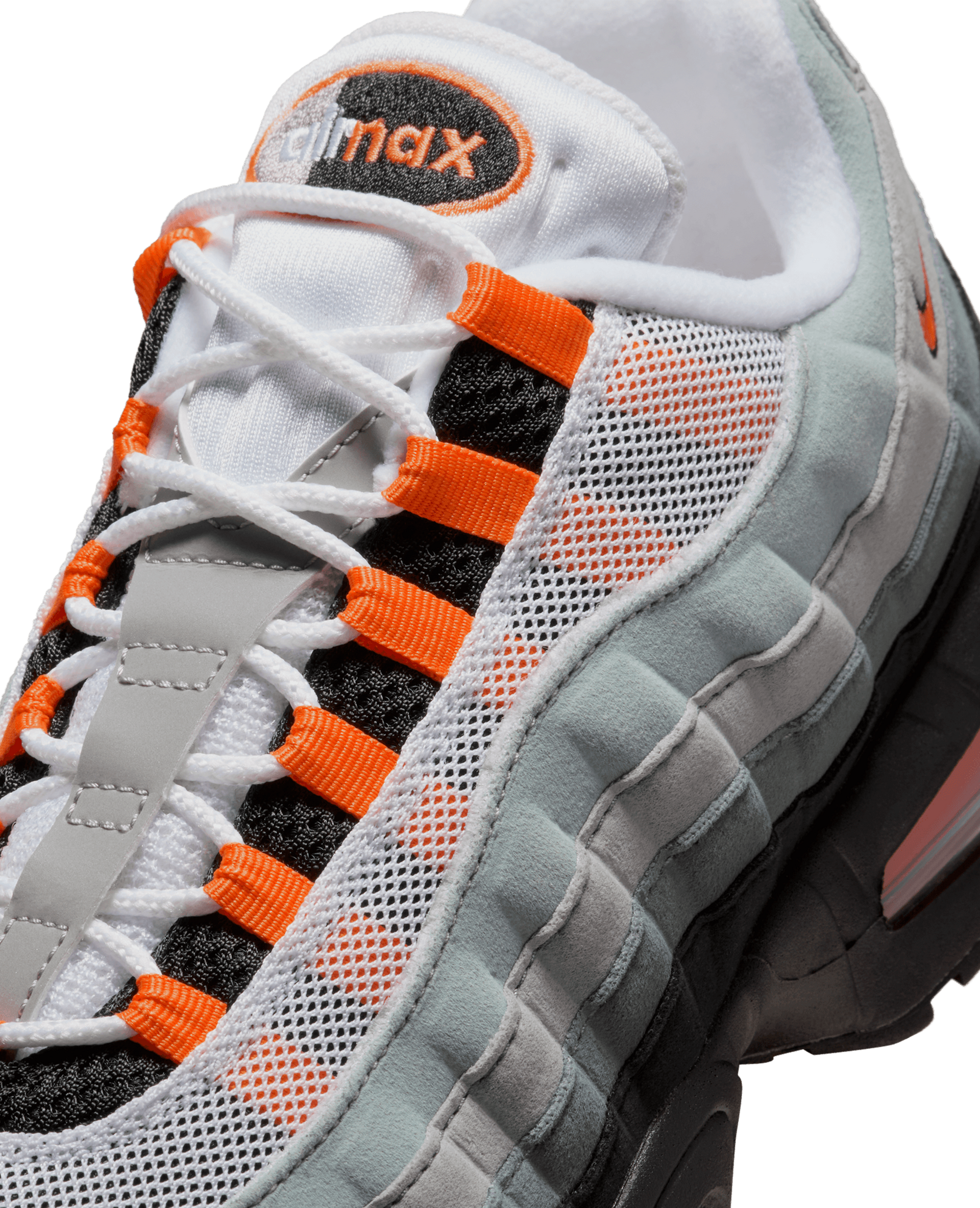 Nike Air Max 95 OG (Black/Bright Mandarin-Cool Grey-White)