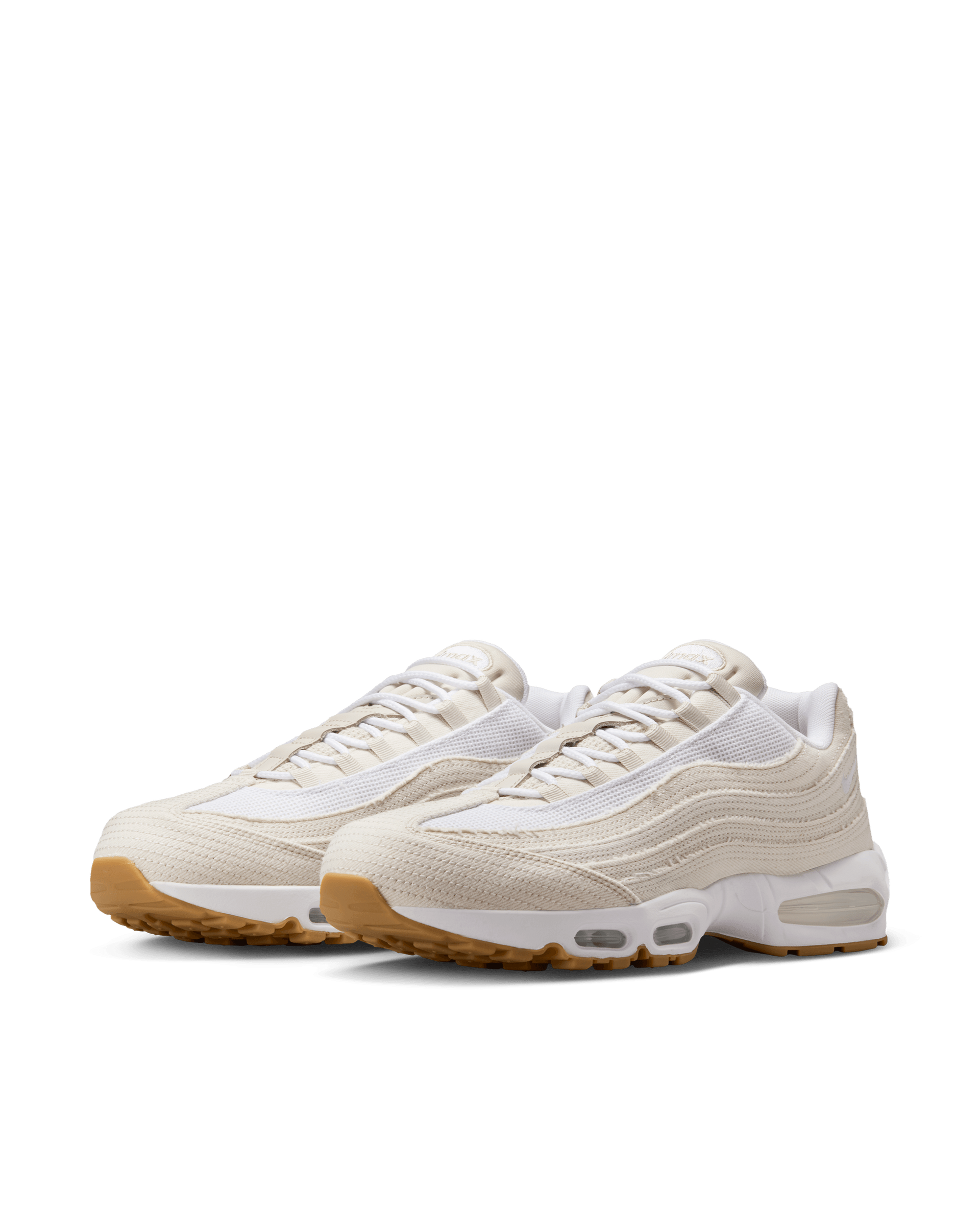 Nike Air Max 95 OG (LT Orewood BRN/White-Gym Red)
