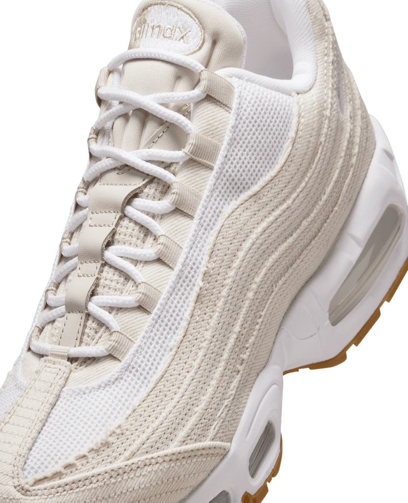 Nike Air Max 95 OG (LT Orewood BRN/White-Gym Red)