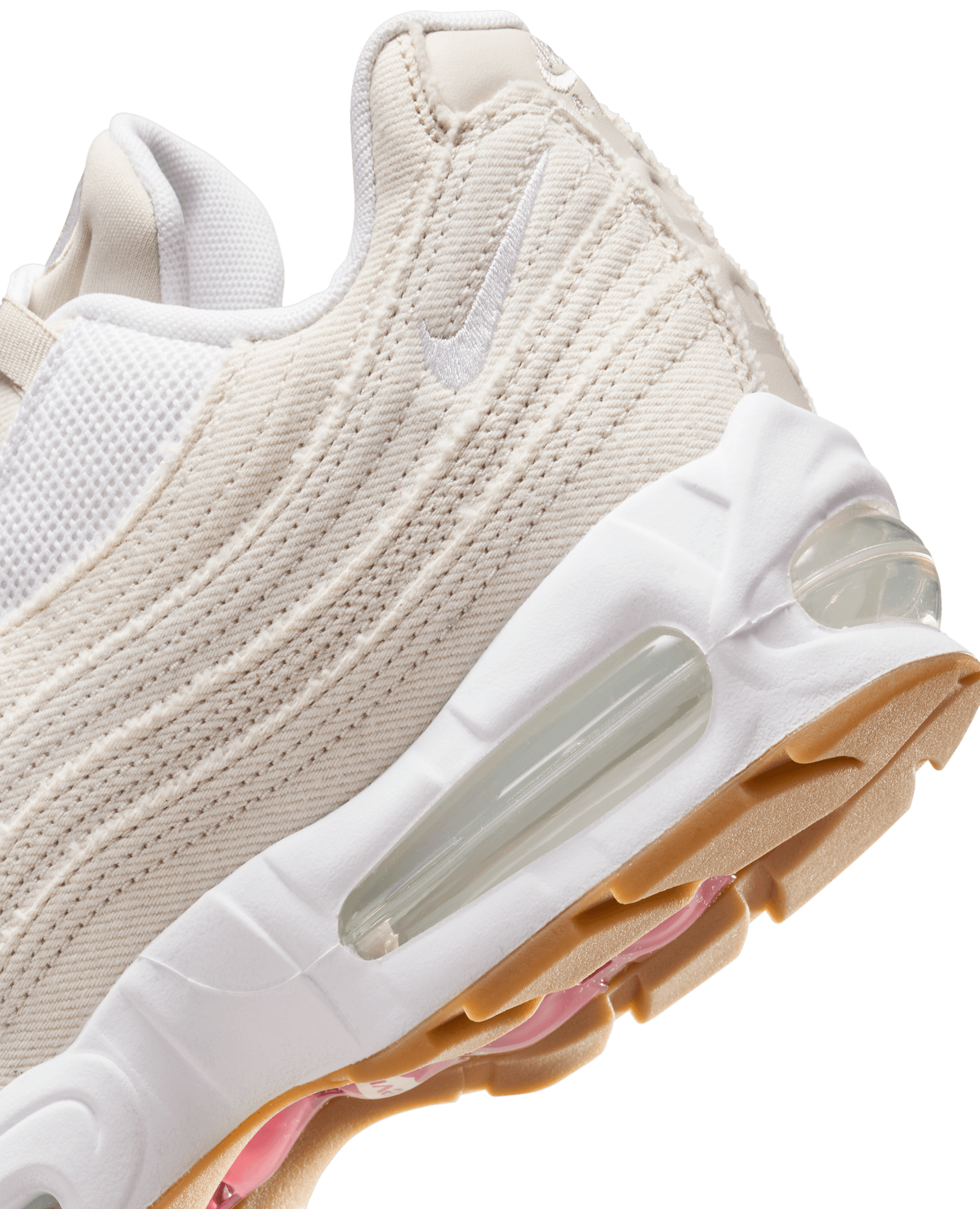 Nike Air Max 95 OG (LT Orewood BRN/White-Gym Red)