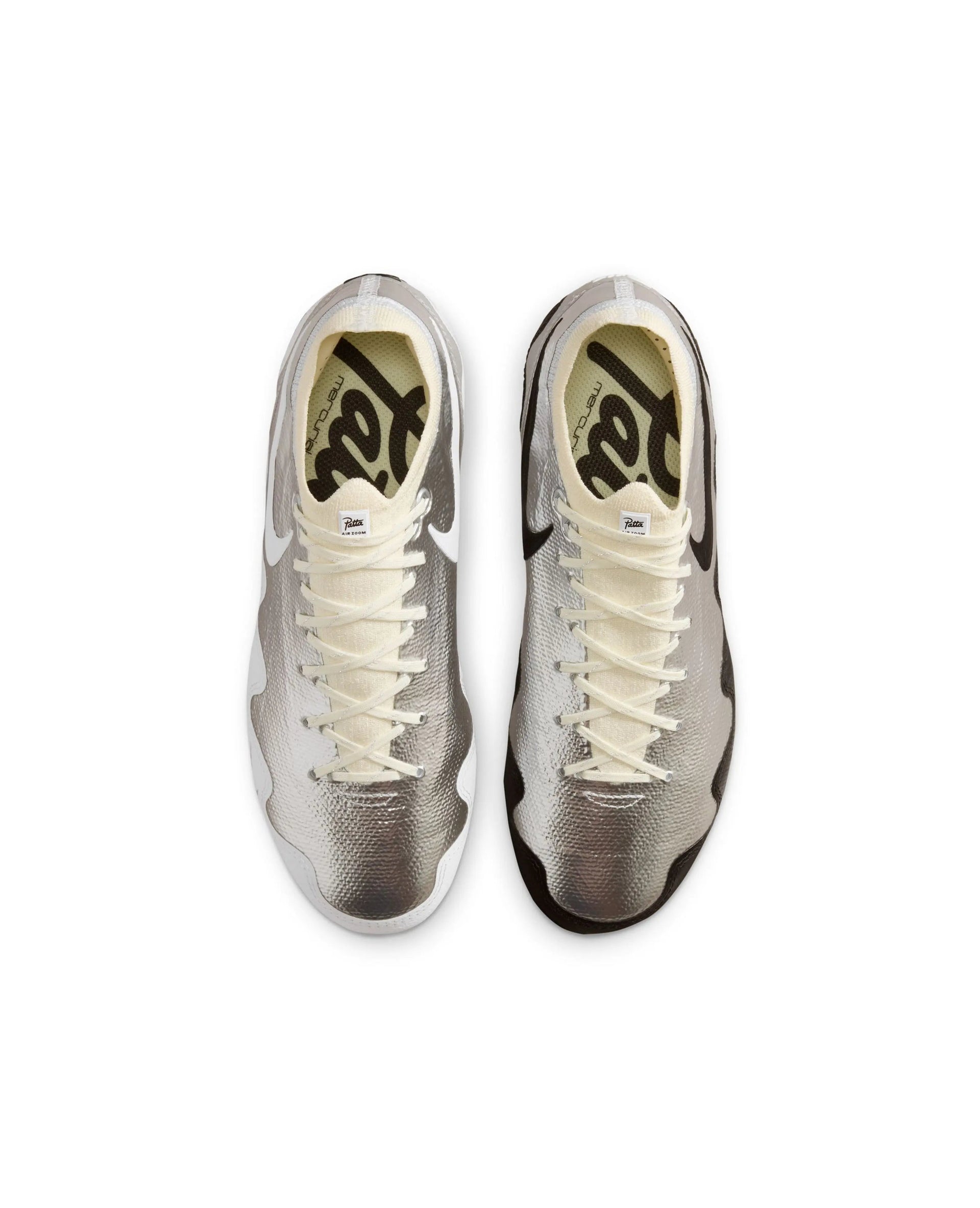 Patta x Nike Mercurial Vapor 16 Elite PS (Chrome/Black-White)