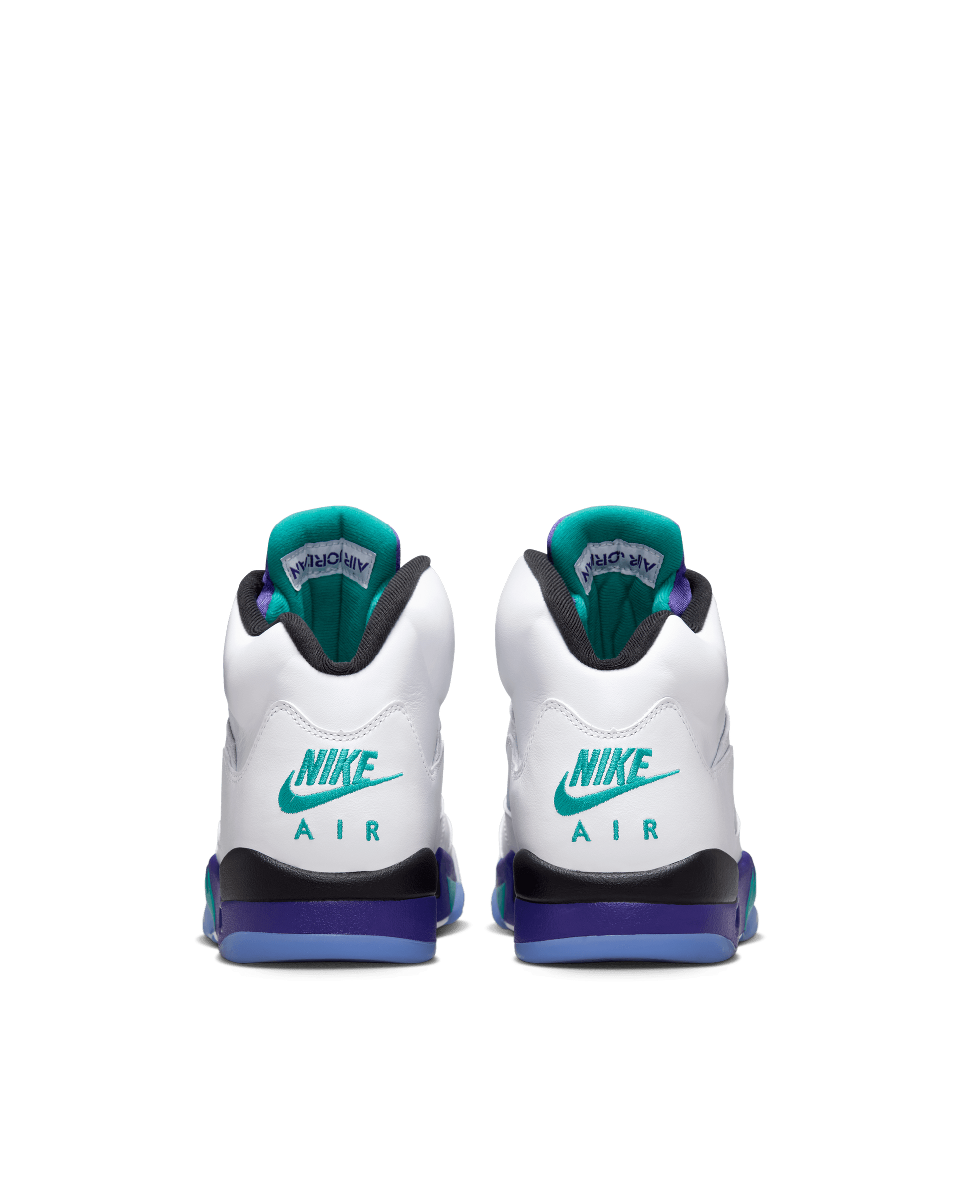 Nike Air Jordan 5 Retro OG (White/New Emerald-Grape Ice-Black)