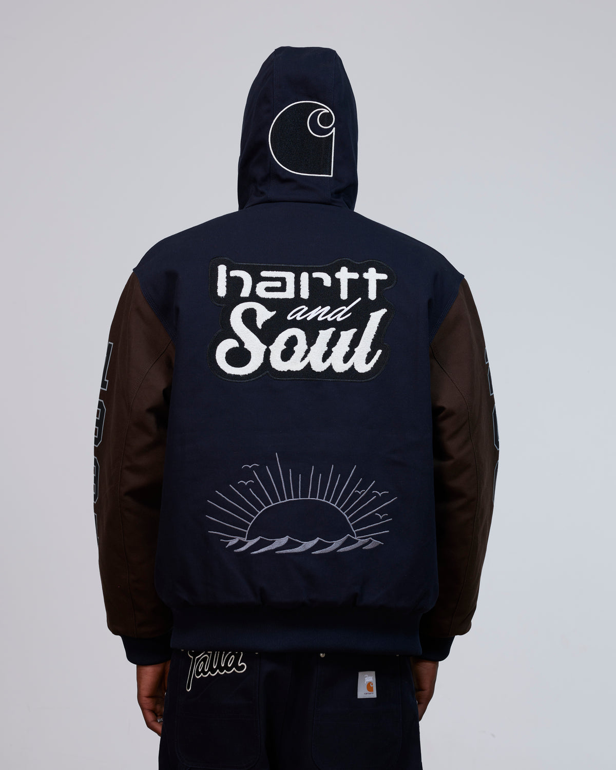 Patta x Carhartt OG Active Jacket (Dark Navy/Tobacco)