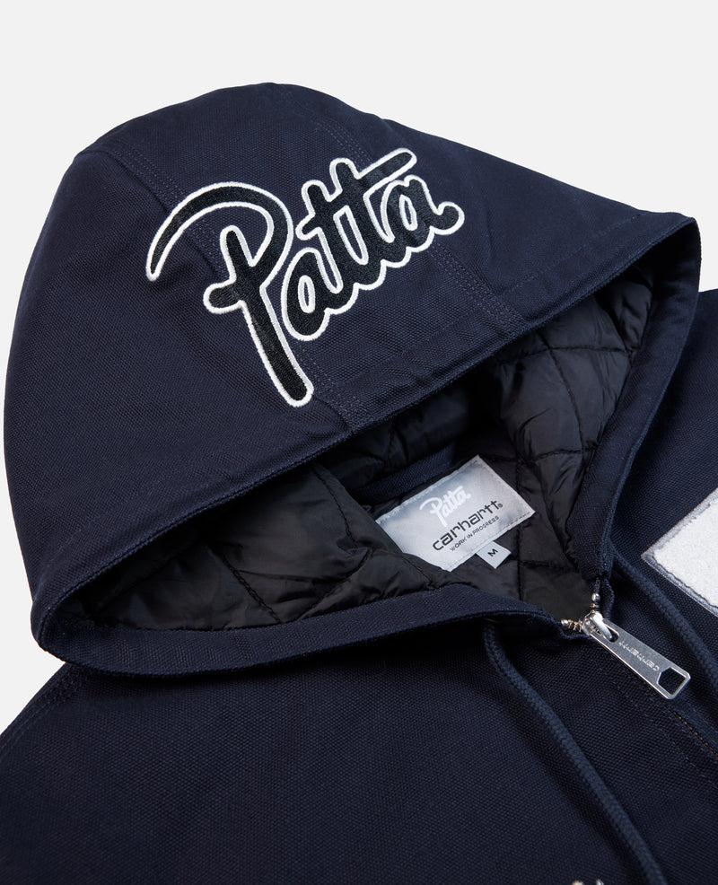Patta x Carhartt OG Active Jacket (Dark Navy/Tobacco)
