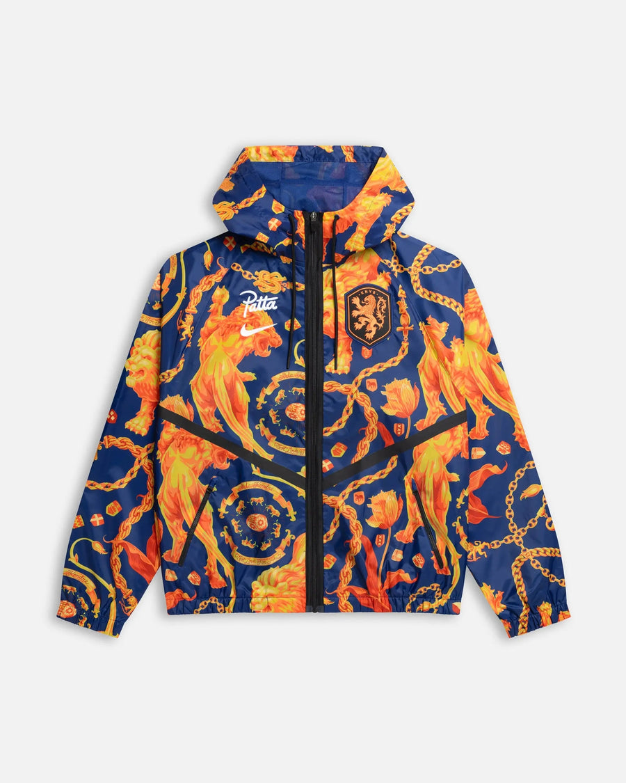 Patta x Nike KNVB Anthem Jacket (Deep Royal/Orange)