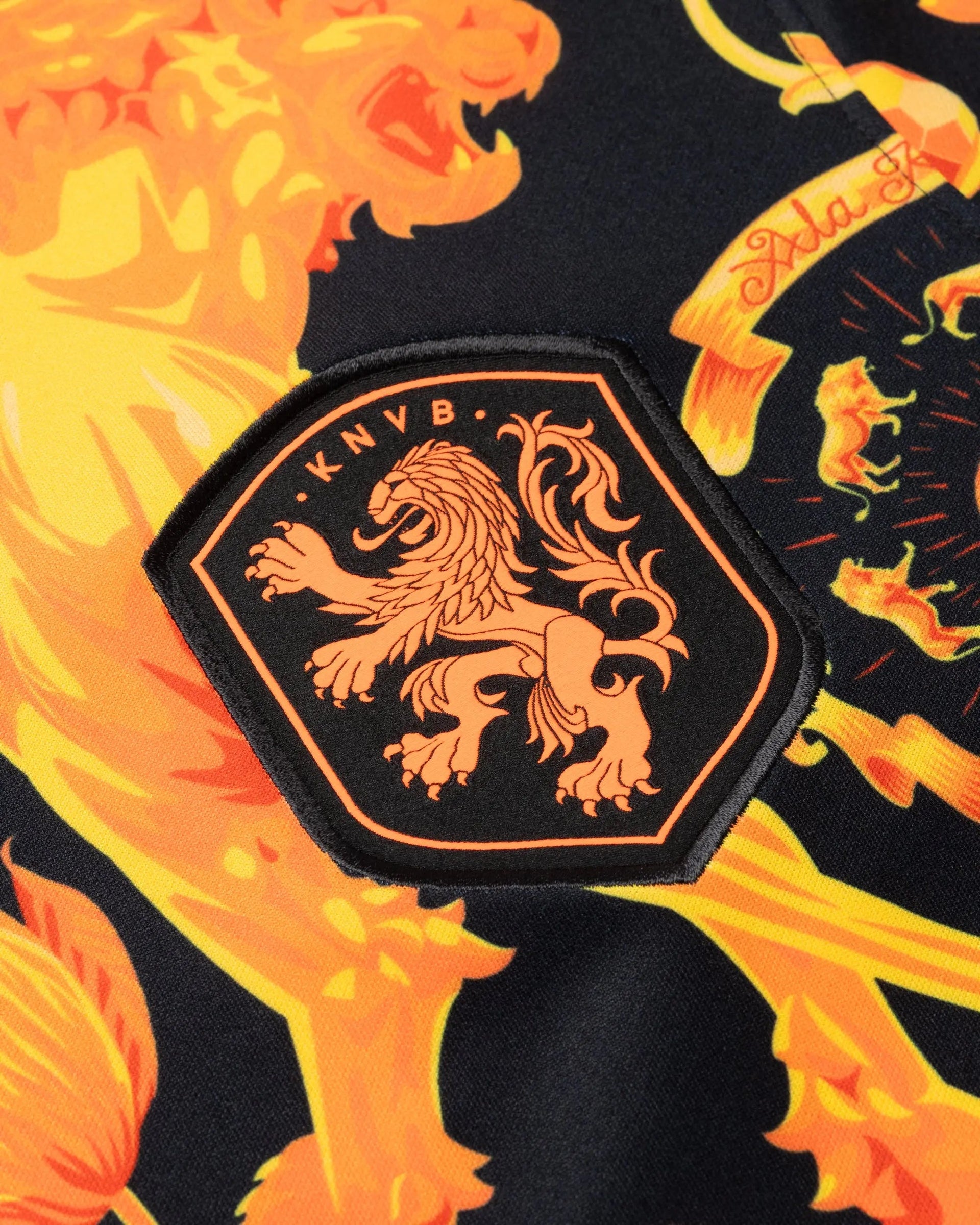 Patta x Nike KNVB Pre-Match Jersey WMNS (Black/Orange)
