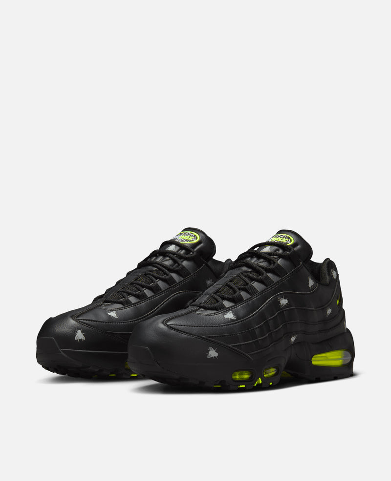 Nike Air Max 95 Premium (Black/Neon Yellow-Black-MTLC Dark Grey)