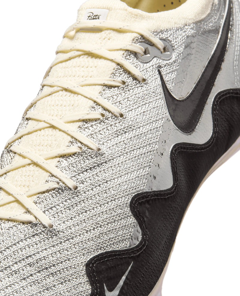 Patta x Nike Mercurial Vapor 16 Elite (Chrome/Black-White)