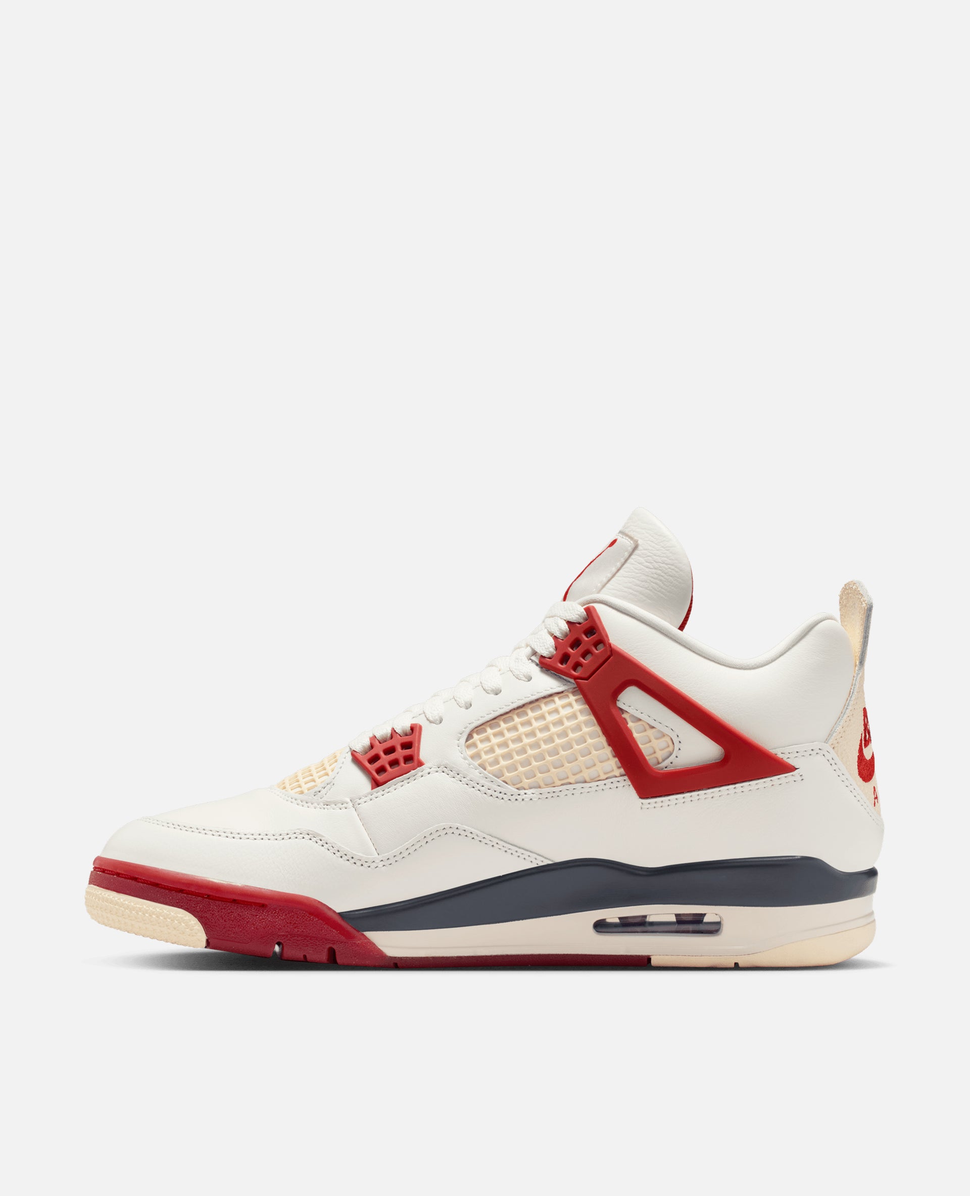 Air Jordan 4 x BIKE AIR x Nigel Sylvester (Sail/Cinnabar-Anthracite-Muslin)