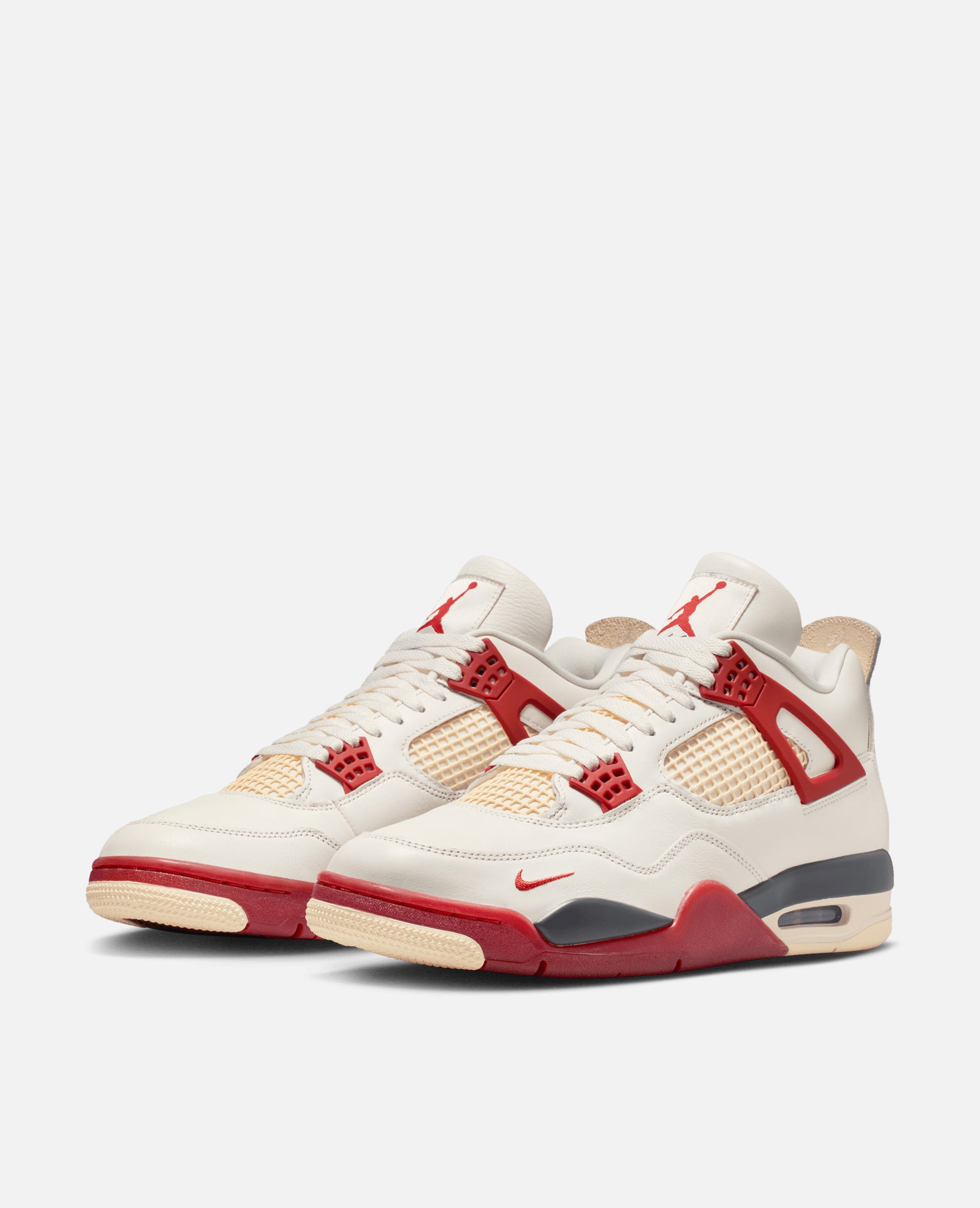 Air Jordan 4 x BIKE AIR x Nigel Sylvester (Sail/Cinnabar-Anthracite-Muslin)