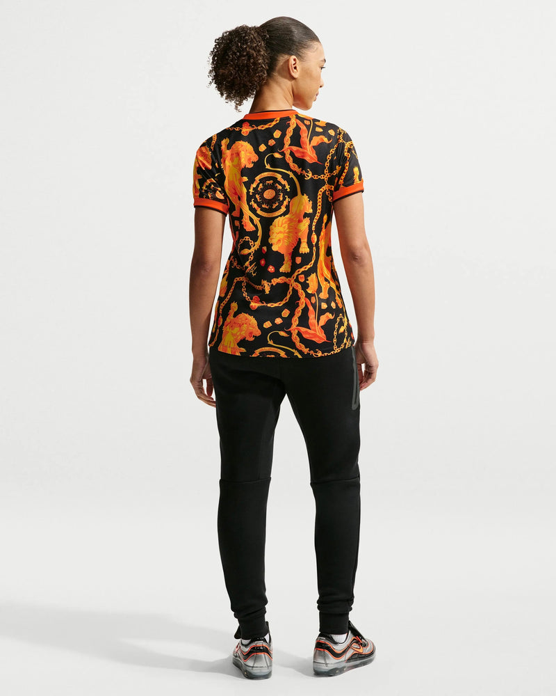 Patta x Nike KNVB Pre-Match Jersey WMNS (Black/Orange)