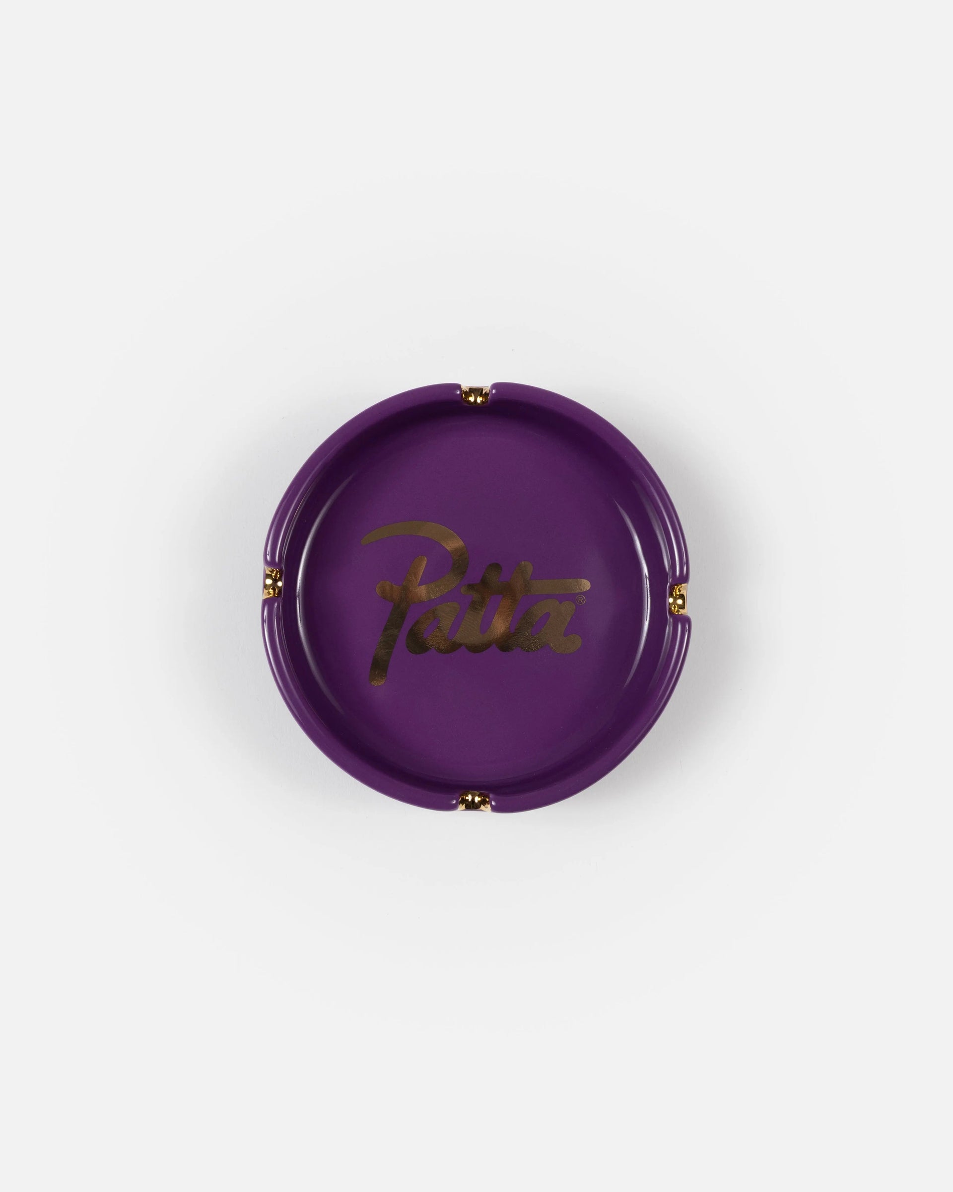 Patta Script Logo Ashtray (Deep Purple)