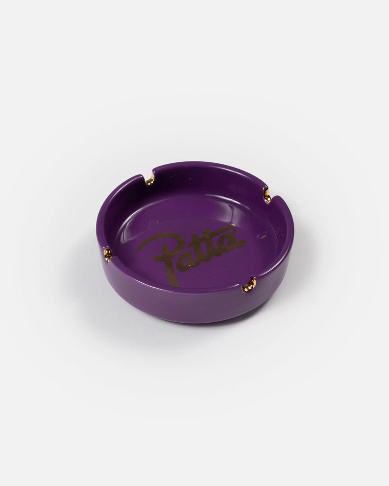 Patta Script Logo Ashtray (Deep Purple)
