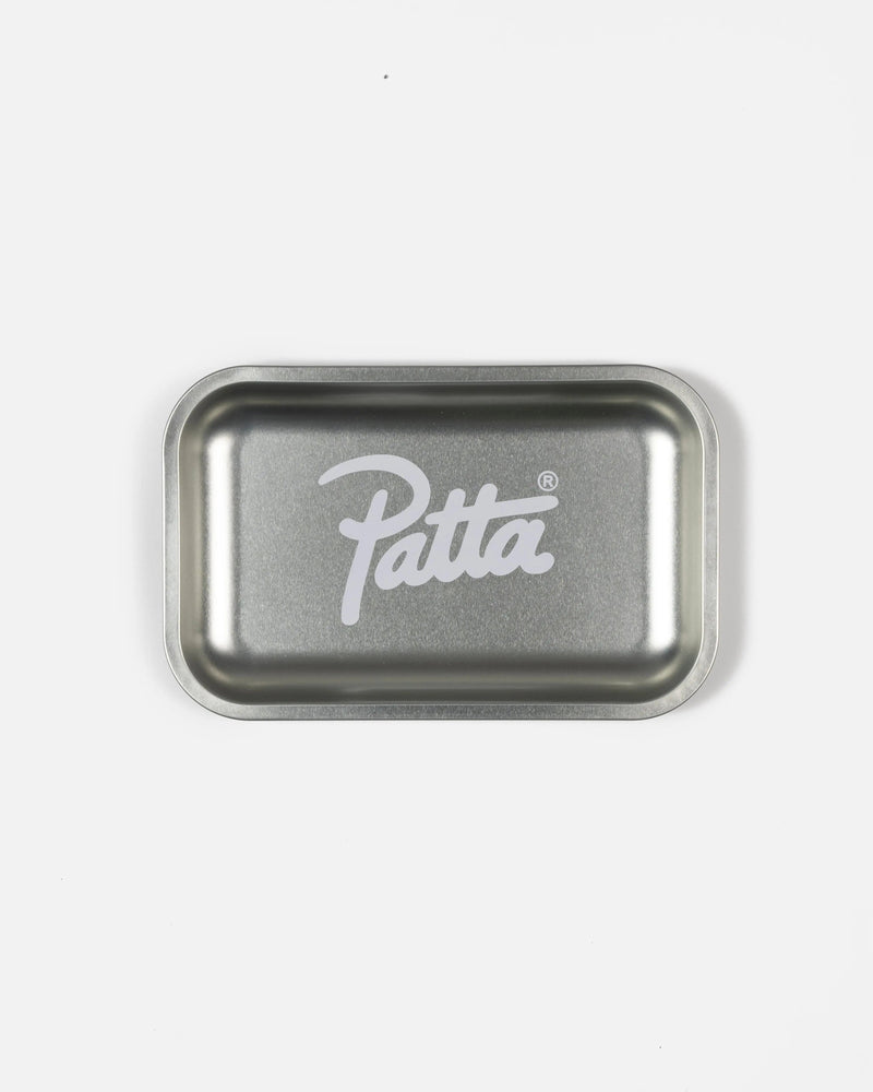 Team Patta Rose Rolling Tray (Silver )