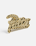 Patta Script Logo Gold Earring (Gold)