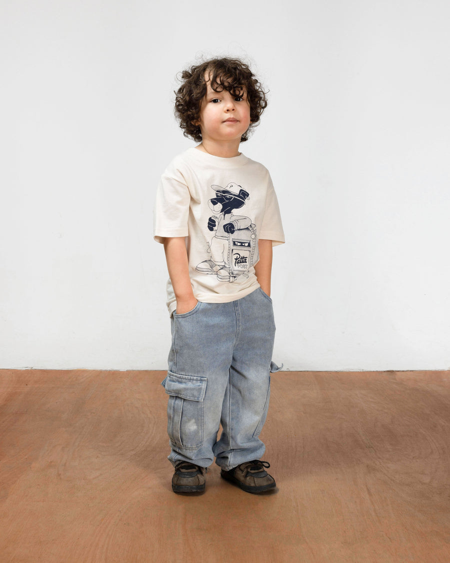 Patta You Got Mail Kids T-Shirt (Sea Salt)