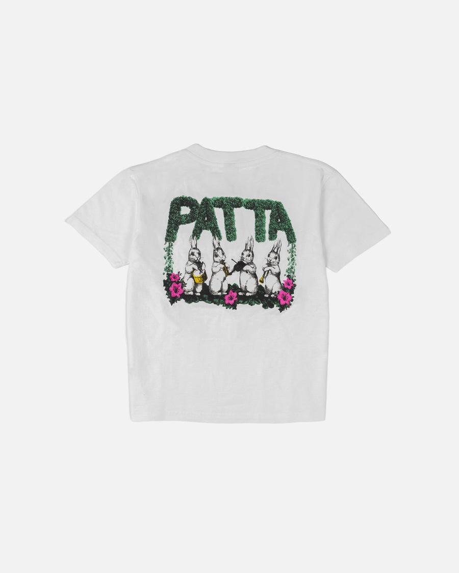 Patta Band Of Bunnies Kids T-Shirt (White)