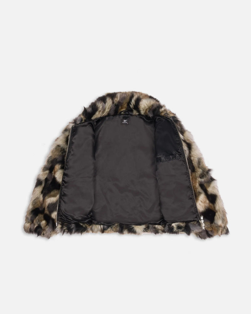 Patta Faux Fur Patchwork Jacket (Multi)
