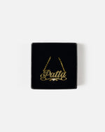 Patta Name Chain (Gold Plated)