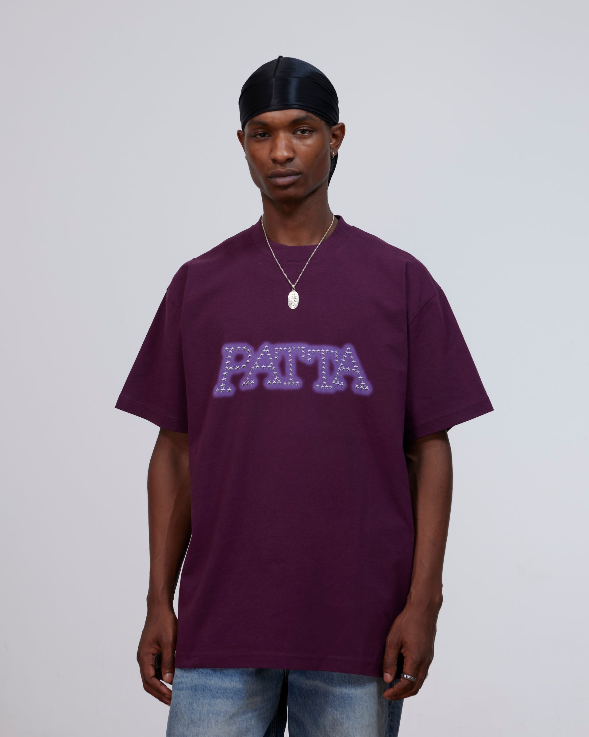 Patta Studs T-Shirt (Potent Purple)