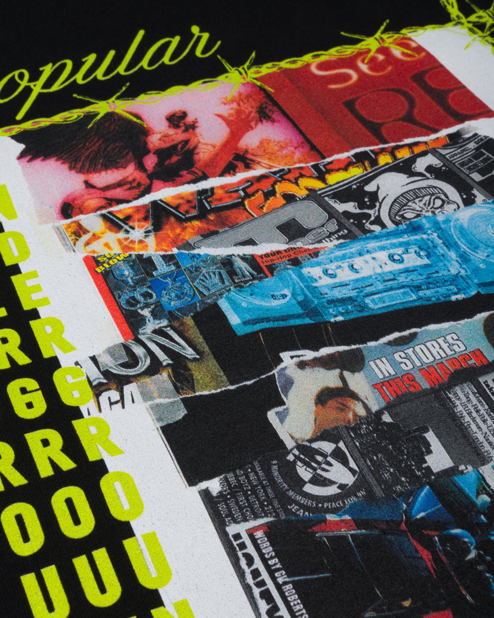 Patta Collage T-Shirt (Black)
