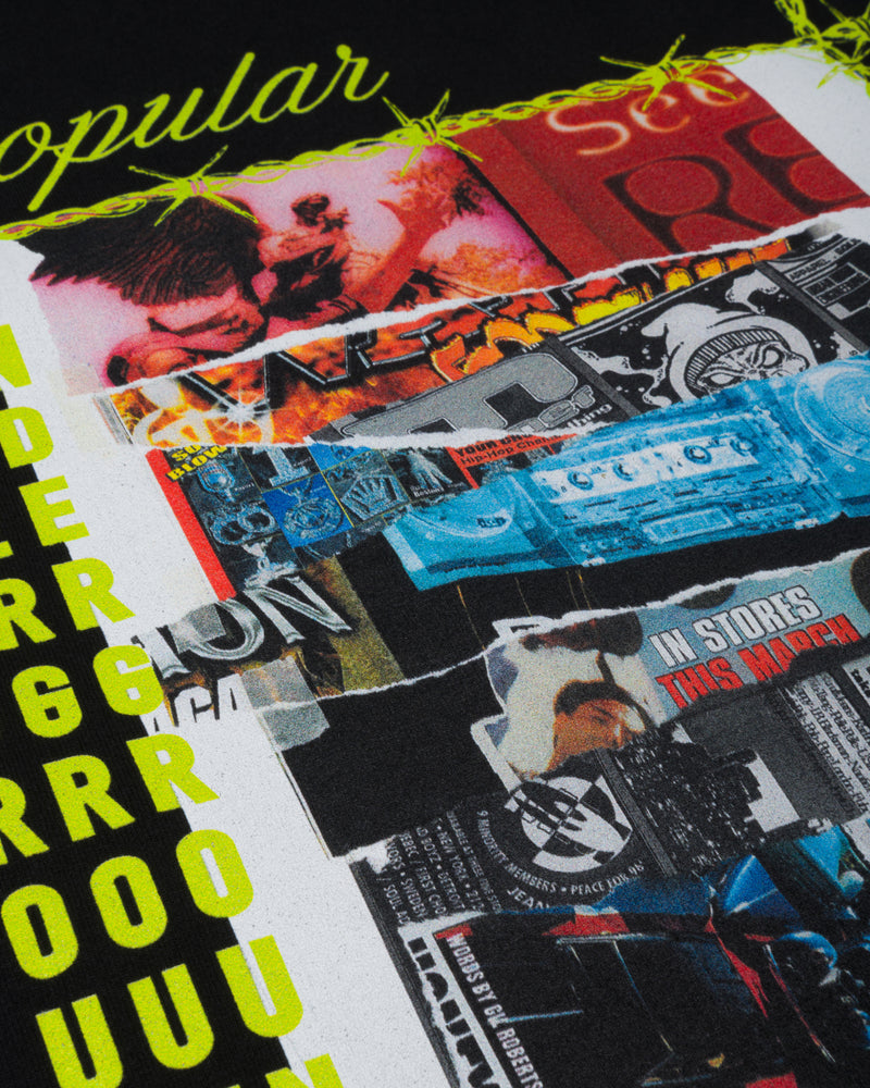 Patta Collage T-Shirt (Black)