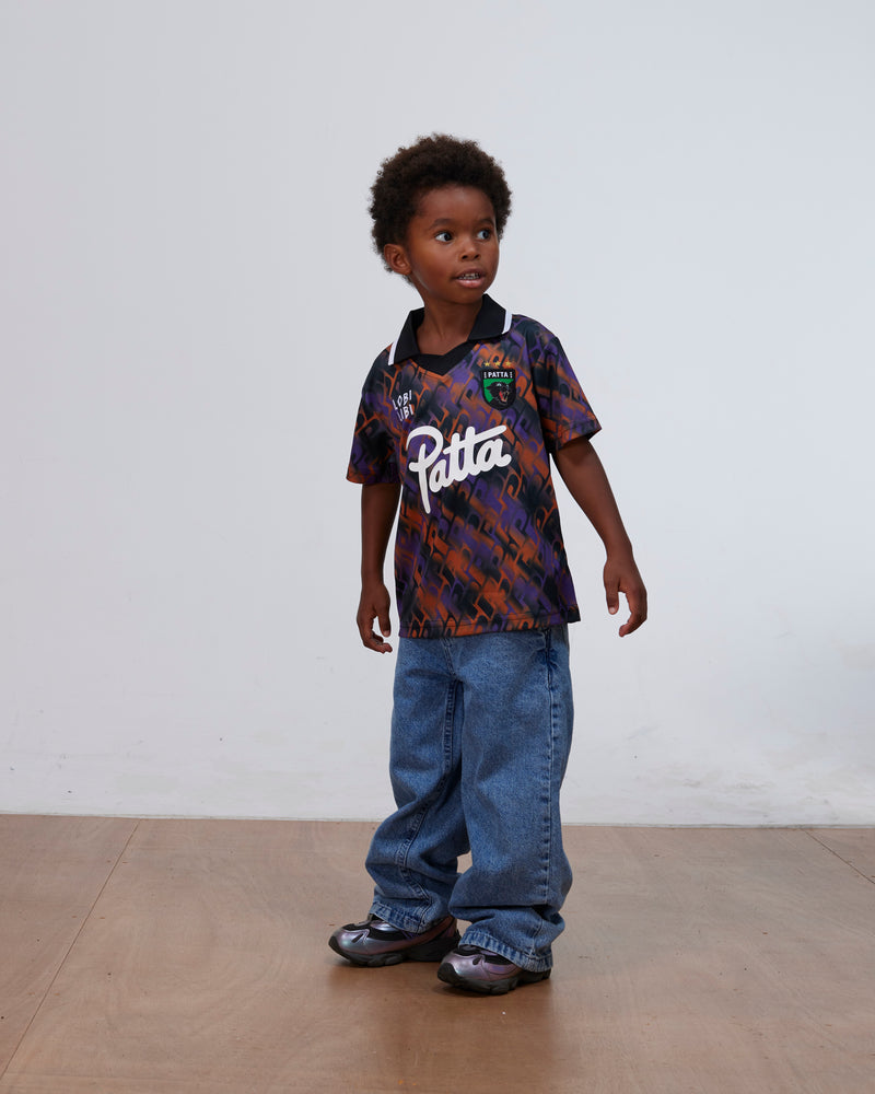 Patta Kids All Over P Football Jersey (Pansy)