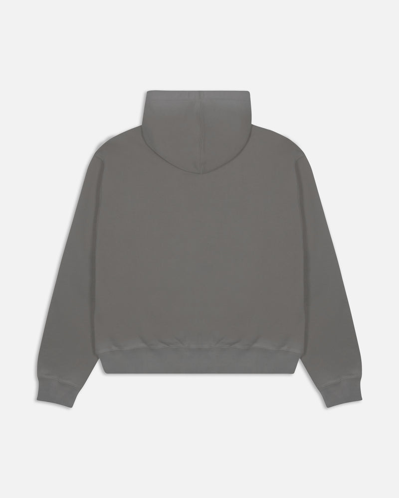Patta Off Beat Zip Up Hooded Sweater (Brushed Nickel)