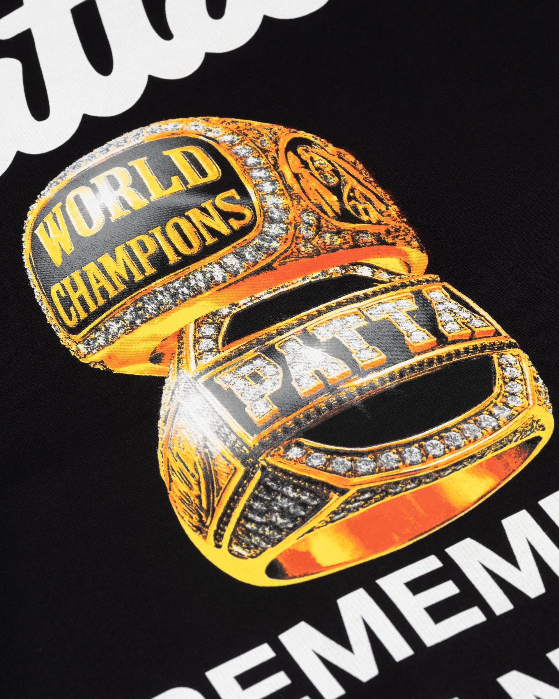 Patta Championship Hooded Sweater (Black)