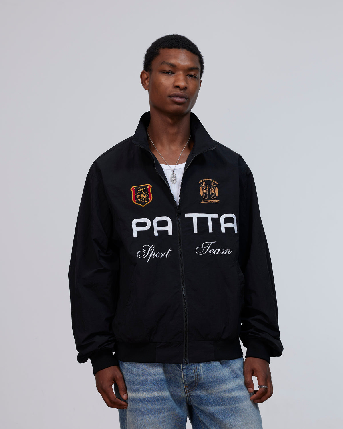Patta Racing Team Track Jacket (Black)