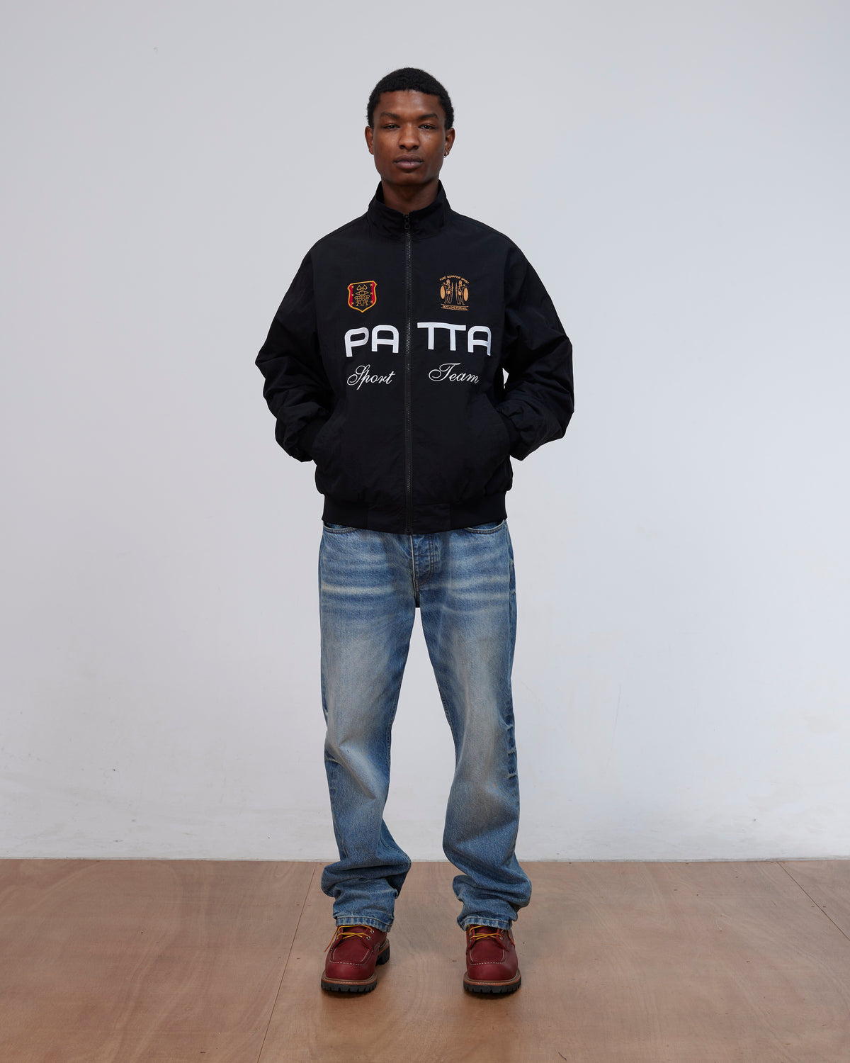 Patta Racing Team Track Jacket (Black)