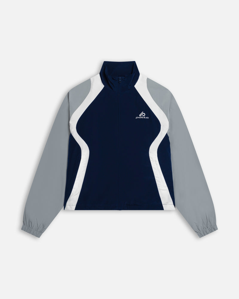 Patta Serpentine Track Top (Black Iris)