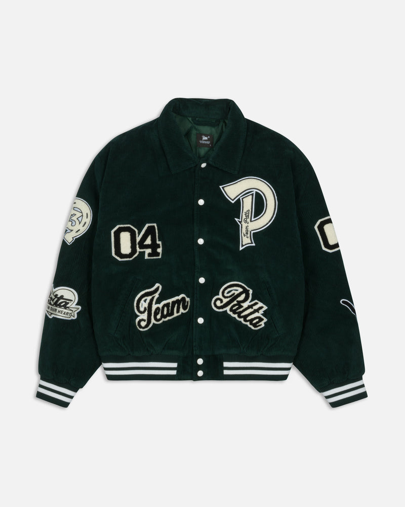 Patta Corduroy Bomber Jacket (Pine Grove)