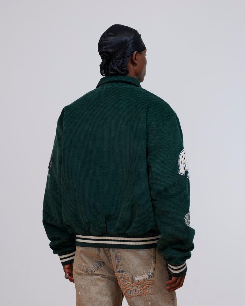 Patta Corduroy Bomber Jacket (Pine Grove)