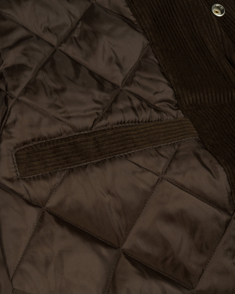 Patta Corduroy Bomber Jacket (Demitasse)