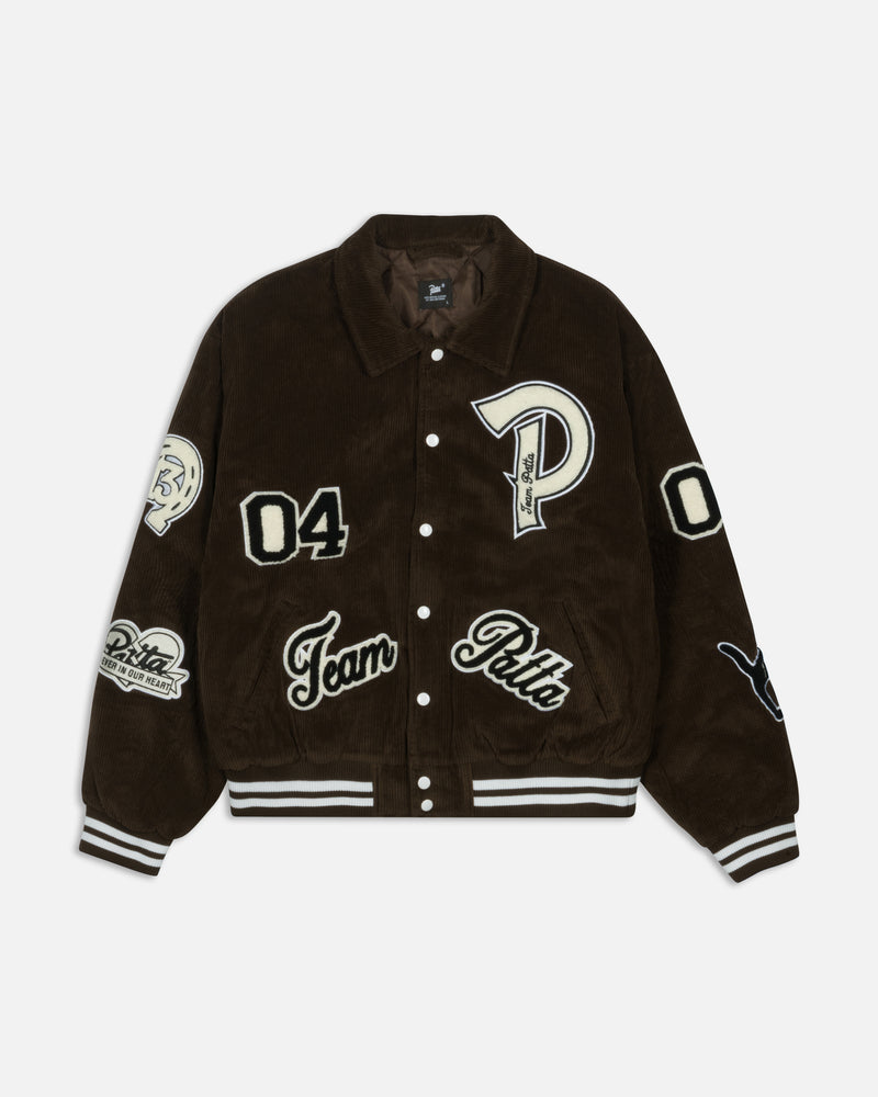 Patta Corduroy Bomber Jacket (Demitasse)