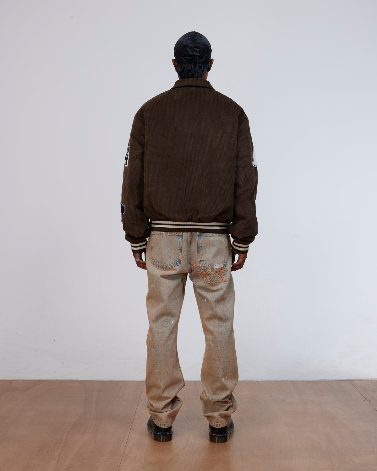 Patta Corduroy Bomber Jacket (Demitasse)