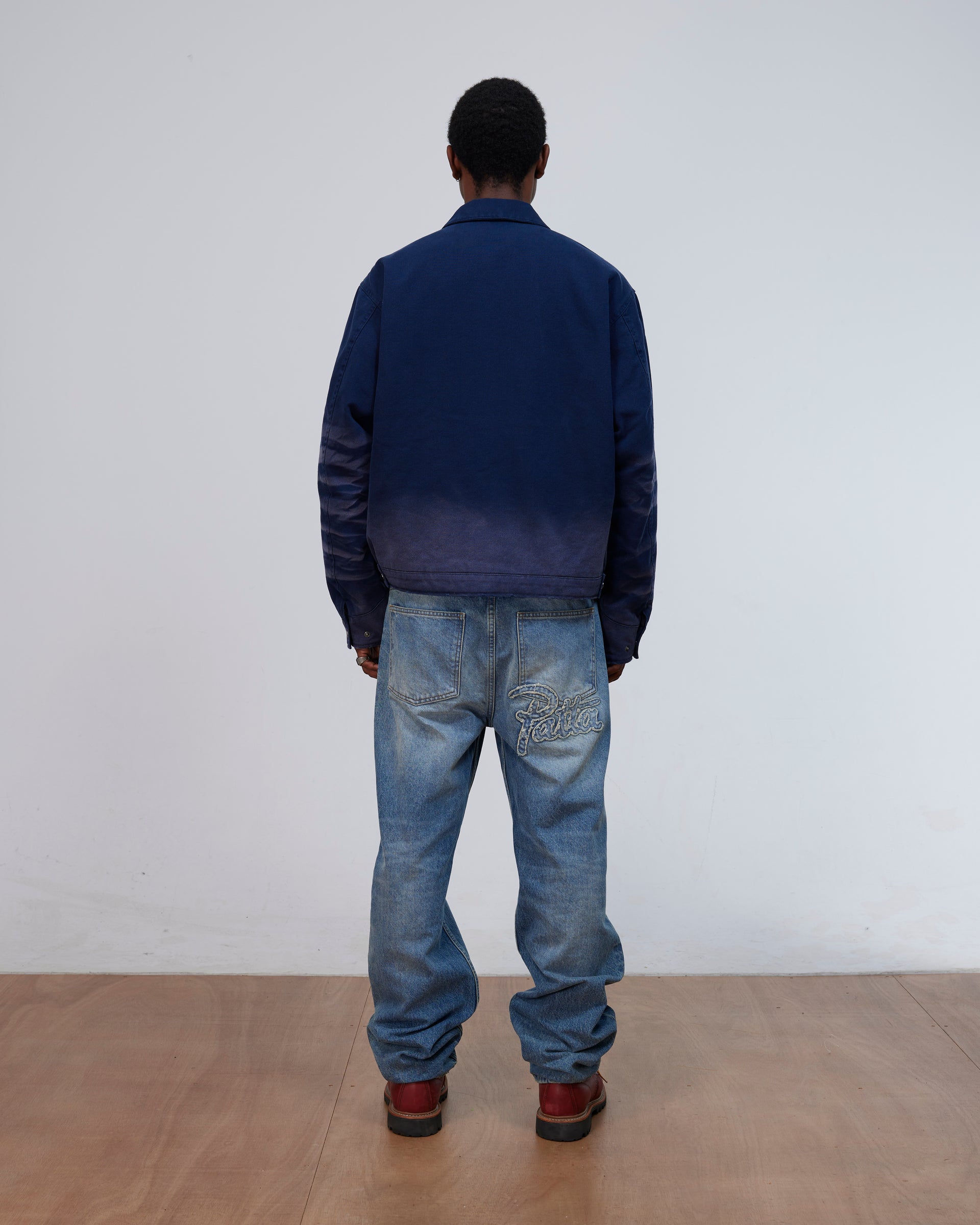 Patta Canvas Workwear Jacket (Peacoat)