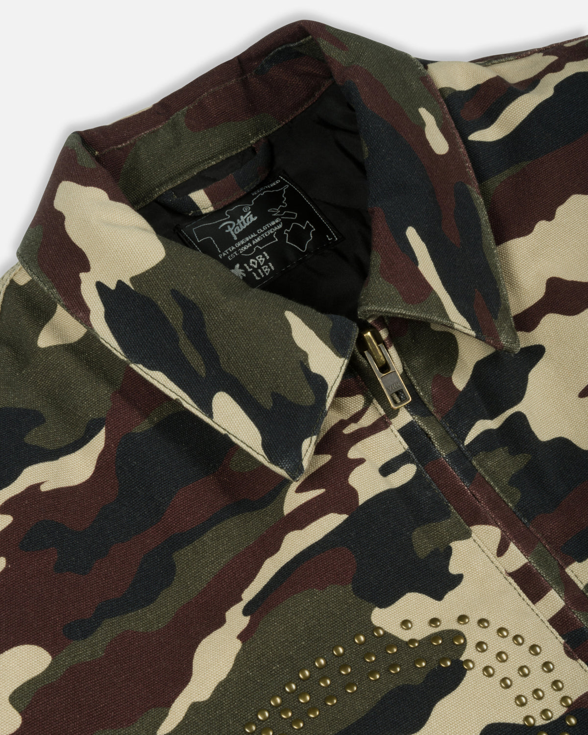Patta Camo Canvas Workwear Jacket (Mojave Dessert)