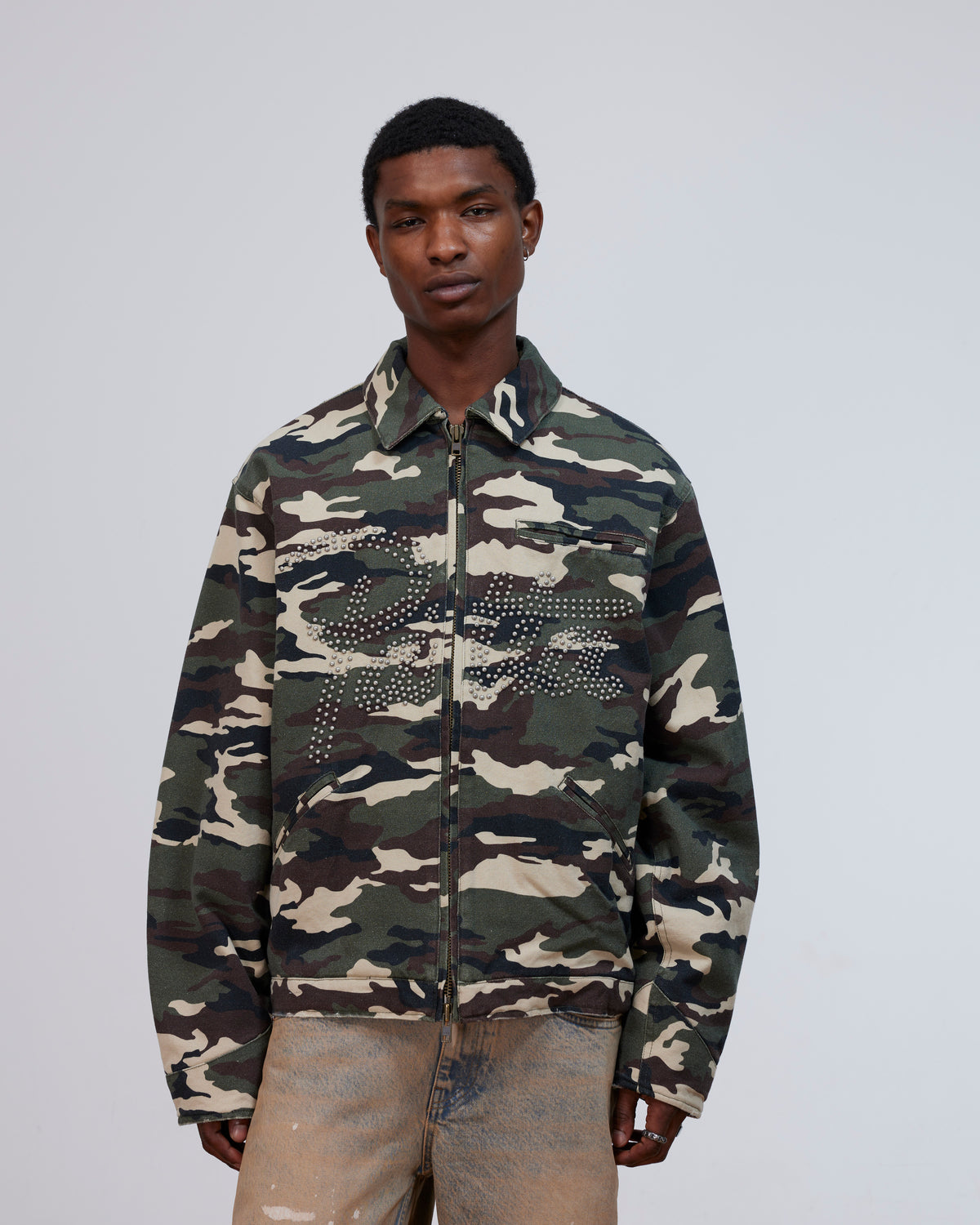 Patta Camo Canvas Workwear Jacket (Mojave Dessert)