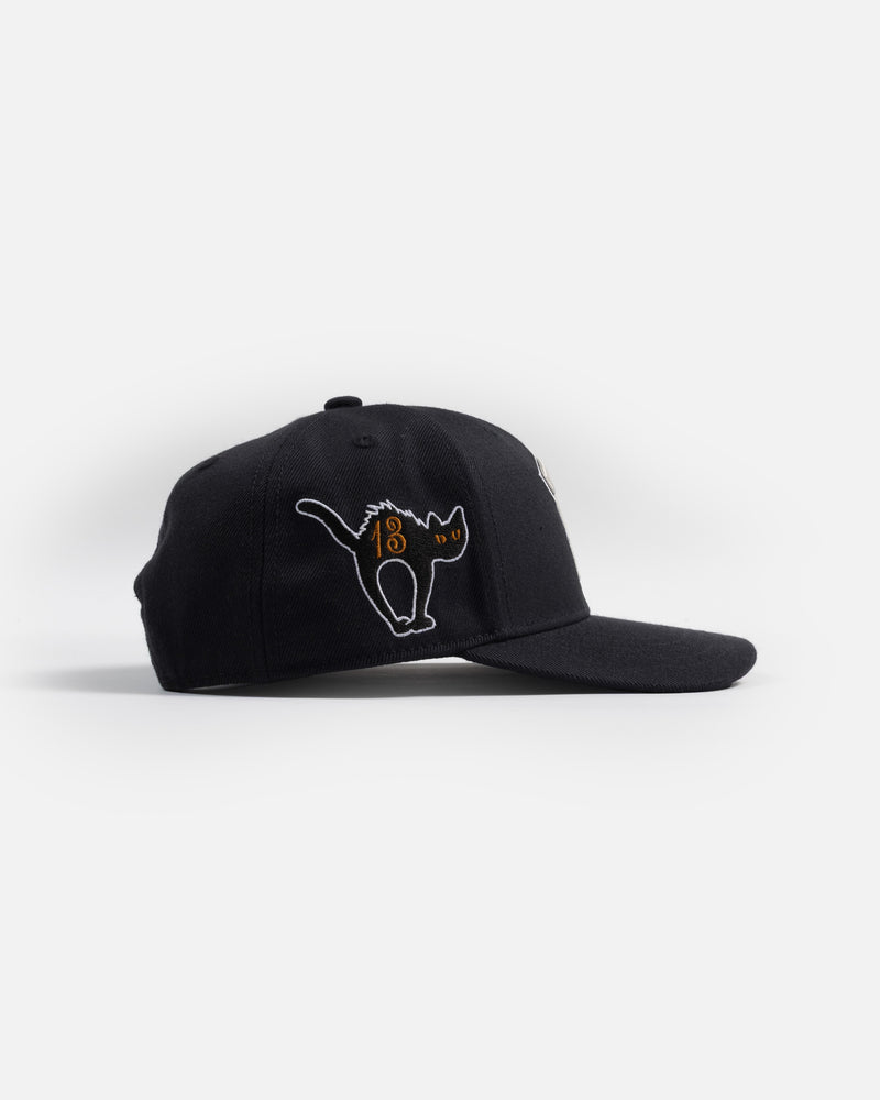 Patta Lucky 13 Snap Back Cap (Black)